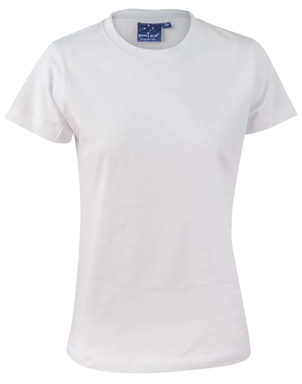 Savvy Tee Ladies Ts38 Casual Wear Winning Spirit White 6